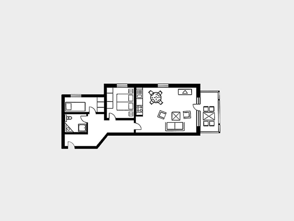 Strandvillen Binz - Ferienwohnung Mit Meerblick, 1 Schlafzimmer Und Balkon Sv-769 Exterior photo